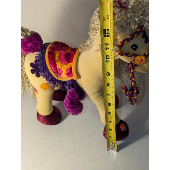 Groovy Girls Tan Horse Calypso Callie Pony Manhattan Toy saddle blanket 14" - Picture 4 of 8